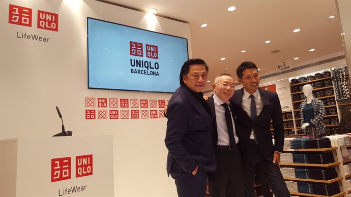 John C.Jay, Tadashi Yanay i Koh Kobayashi (Uniqlo)