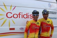 Castroviejo, frente a los favoritos Froome y Dumoulin en la 'cronoescalada' de Bergen