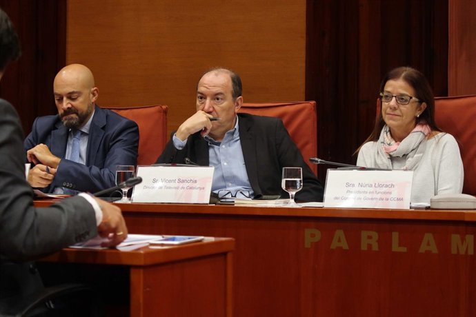 Saül Gordillo (Catalunya Ràdio) Vicent Sanchis (TVC, TV3) Núria Llorach (CCMA)