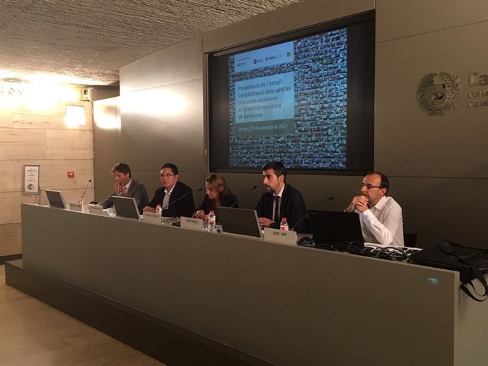 Quim Llagostera, Joan Maria Bigas, Cristina Castells, Lluís Puerto y Jose Lao