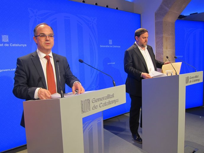  J.Turull i O.Junqueras