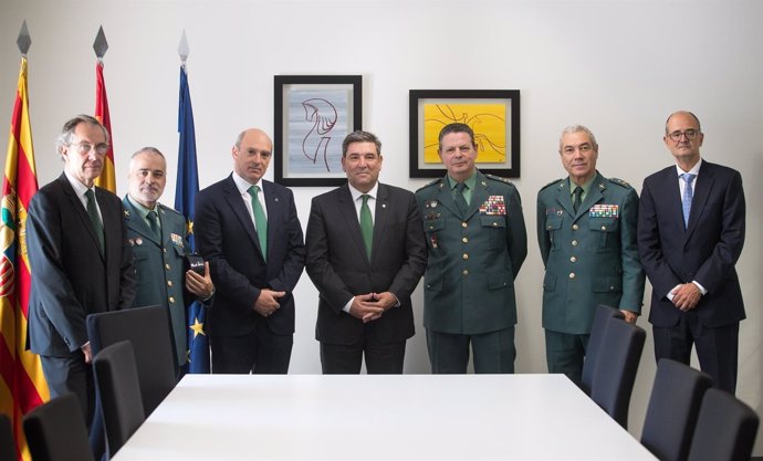 El Grupo San Valero colabora en la formación de la Guardia Civil
