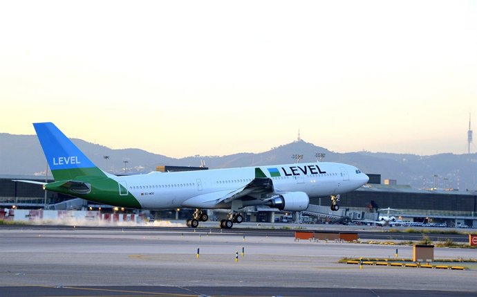 Avió de LEVEL a Barcelona-El Prat