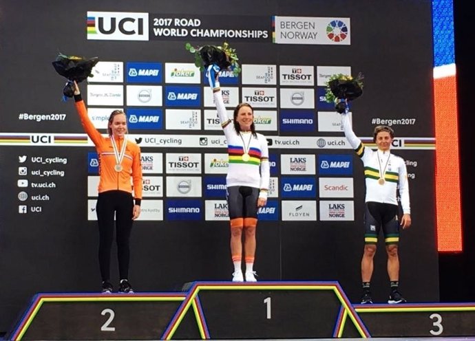 Annemiek van Vleuten campeona contrarreloj Mundial ciclismo