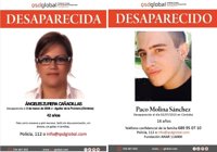 Familiares de los desparecidos Paco Molina y Ángeles Zurera llegan este miércoles al Congreso de los Diputados