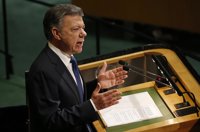 Santos agradece el papel de la ONU en el proceso de paz con las FARC y el ELN