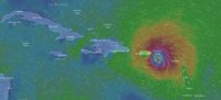 El ojo del huracán 'María' se encuentra cerca de Islas Vírgenes Americanas, donde llegará en unas horas