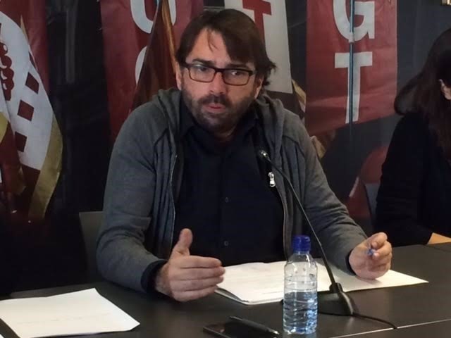 El secretario general de UGT de Catalunya, Camil Ros