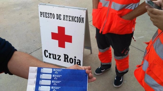 Cruz Roja facilita pulseras de identificación