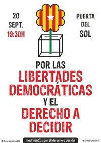 Los organizadores del polémico acto en Matadero convocan en Sol una concentración contra las detenciones por el 1-O