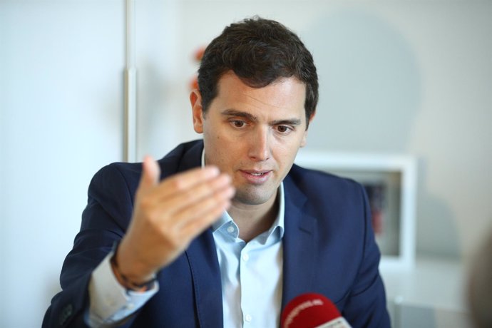 Entrevista de Europa Press a Albert Rivera