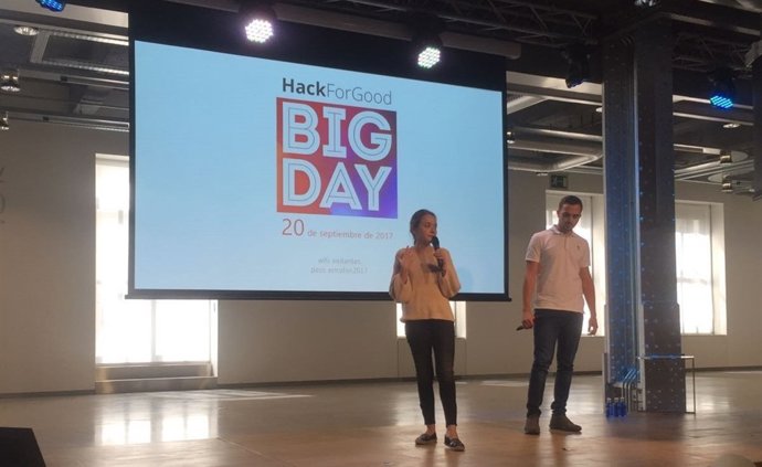 En la imagen, Eva Bernal y Antonio Oliva.