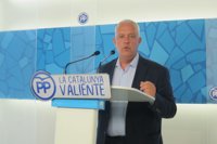 El PP catalán: el Estado "tiene el derecho y el deber de actuar en defensa del Estado de Derecho"