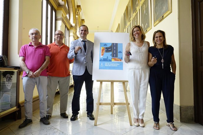 Presentación del Día Sin Coche en Málaga capital