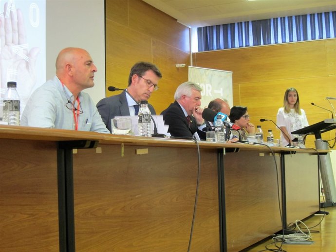 Feijóo, en la inauguració del congrés