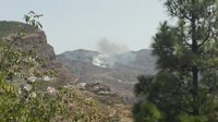 Activados los helicópteros contraincendios y los equipos Presa y Bravo por un conato en Tejeda (Gran Canaria)