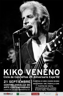 Kiko Veneno actúa en el CAAC