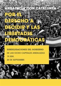 Podemos Andalucía, IULV-CA y el PCA respaldan concentraciones este miércoles "por las libertades democráticas"