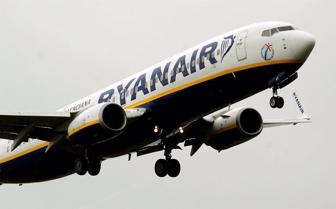 Avión de Ryanair