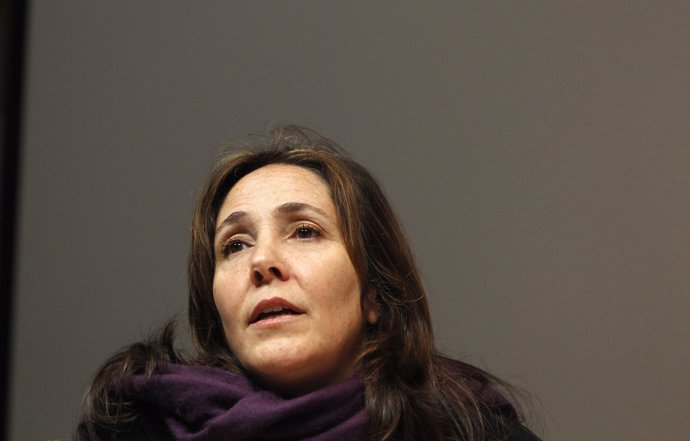 Mariela Castro Espin, daughter of Cuban President Raul Castro, speaks during a m