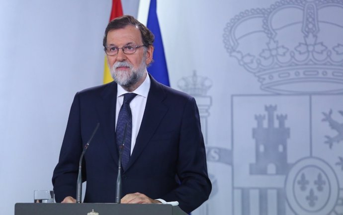 Mariano Rajoy en la Moncloa