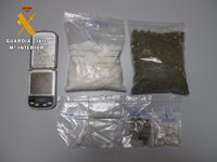 Detenidas dos personas en El Casar de Escalona por tráfico de drogas