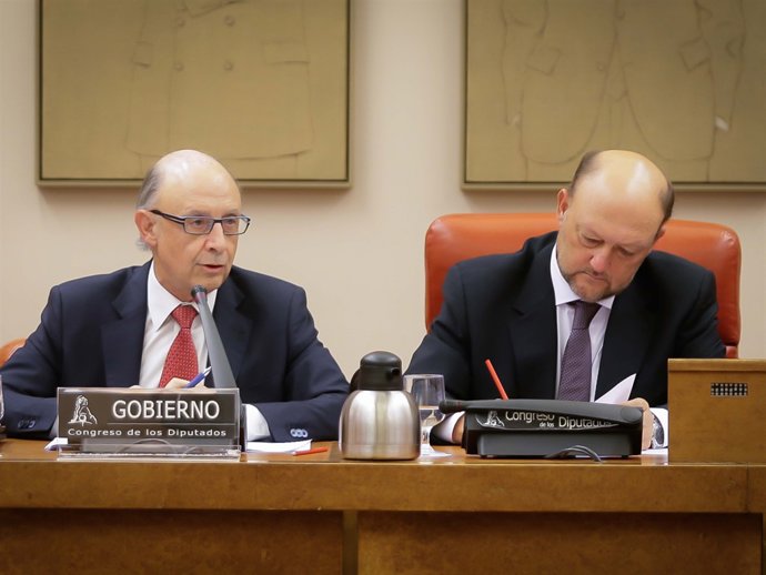 Cristóbal Montoro, ministro de Hacienda