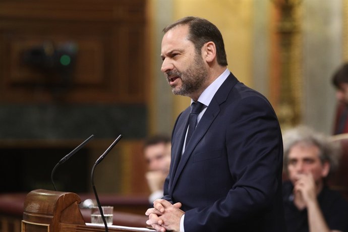 José Luis Ábalos, en la tribuna