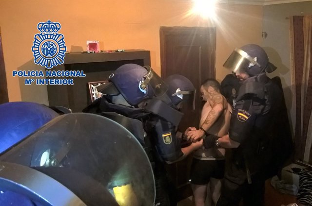 Policía Nacional detiene a una persona en Jerez