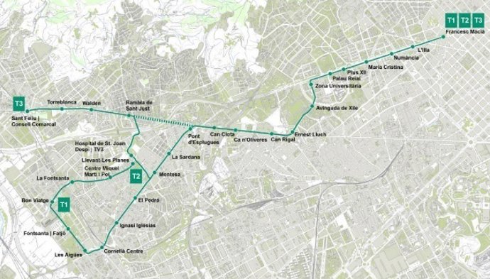 Ampliació del Tram entre Esplugues de Llobregat i Sant Just Desvern