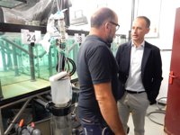 Constatan el crecimiento de algunas especies vegetales en los fondos del Mar Menor