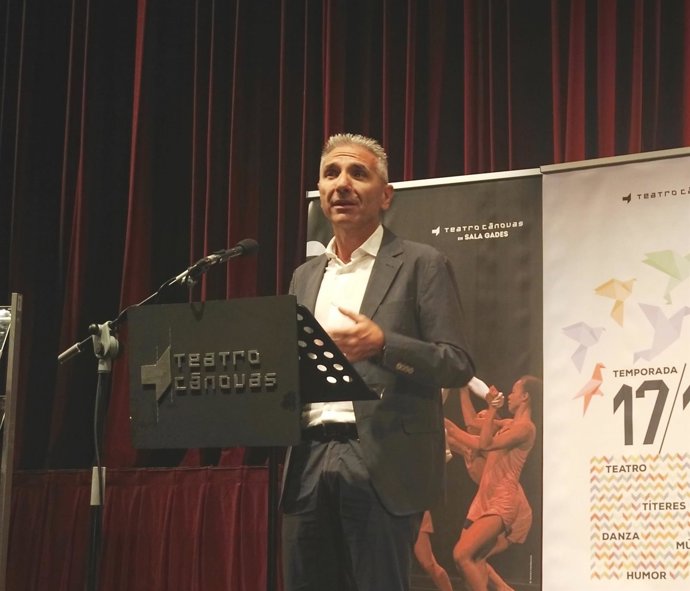 El consejero de Cultura, Miguel Ángel Vázquez