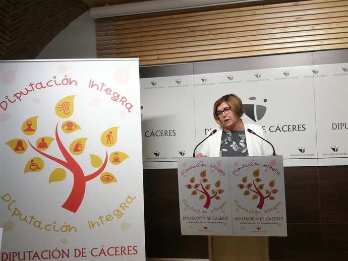 Rosario Cordero presenta Diputación Integra