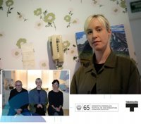 La cineasta Tamyka Smith realiza una instalación sobre un corto de Zabaltegi del Festival de Cine de San Sebastián