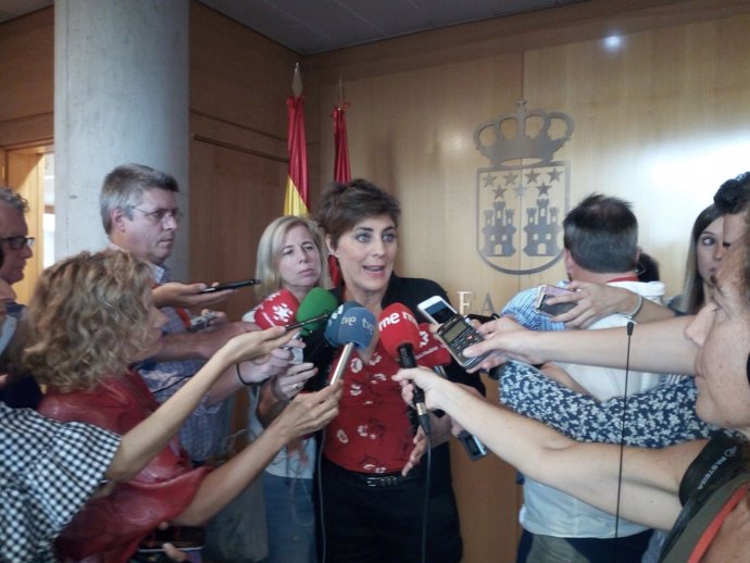 Portavoz de Podemos en la Asamblea, Lorena Ruiz-Huerta