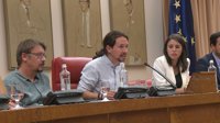 Podemos acusa al PSOE de alinearse con el PP tras vetar la asamblea pro referéndum en Zaragoza