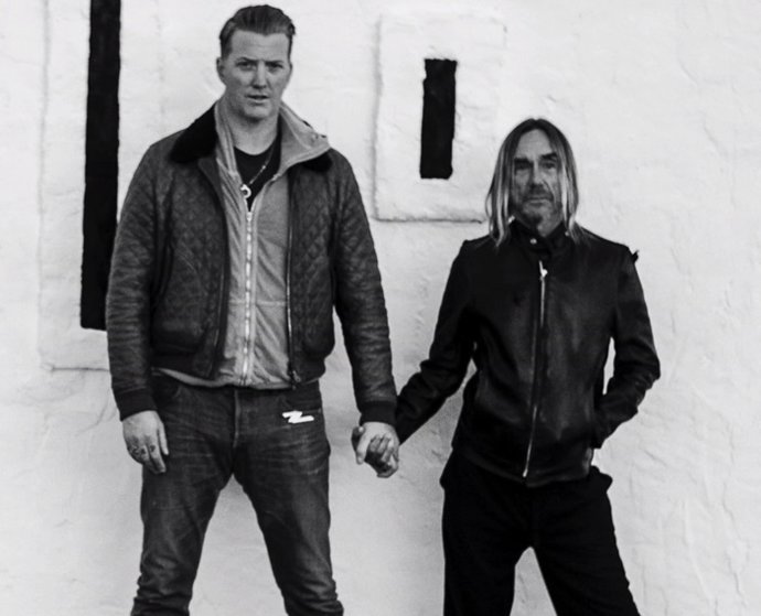 JOSH HOMME AMB IGGY POP