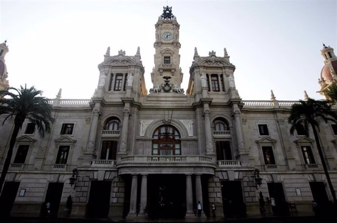 Fachada del Ayuntamiento de Valencia