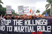 Miles de filipinos se manifiestan en todo el país contra la "dictadura emergente" de Duterte