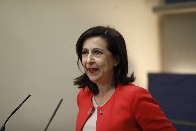 Rueda de prensa de Margarita Robles en el Congreso