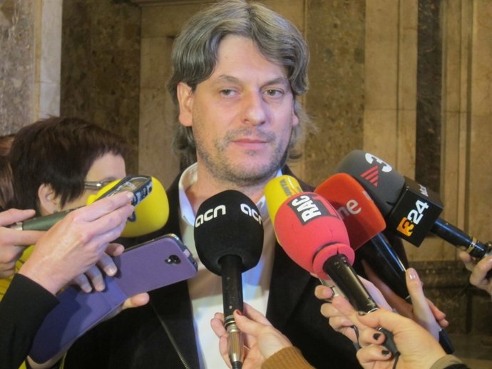 L'alcalde de Moià, Dionís Guiteras (ERC)