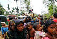 MSF teme que el éxodo de rohingya en Bangladesh derive en un "desastre" sanitario