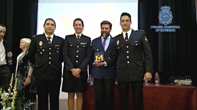 Policía Nacional recoge un premio en Jerez