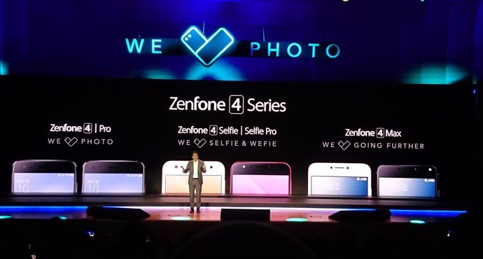 Presentación europea nuevoz ZenFone 4 series