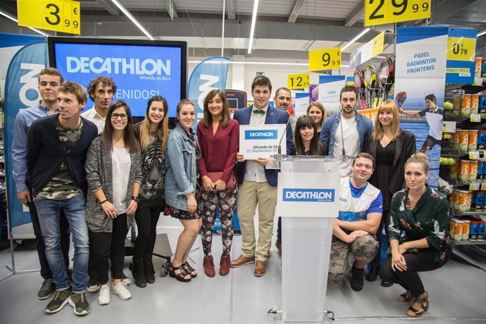 Apertura de la tienda de Decathlon en Miranda de Ebro