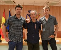 El CSD homenajea a Iñurrategi, Vallejo y Zabalza por el rescate en verano de un alpinista italiano