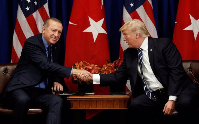 Recep Tayyip Erdogan y Donald Trump