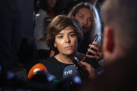 Santamaría responde a Puigdemont que a eso se ha reducido el referéndum, a un plan de contingencia