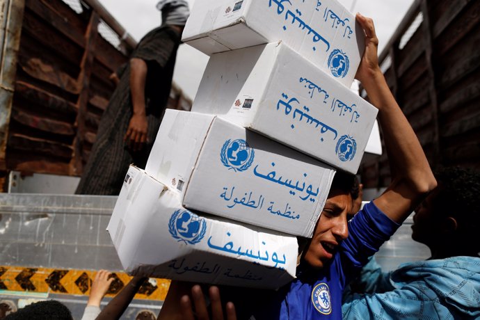 Ajuda d'Unicef al Iemen