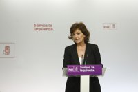 Carmen Calvo asegura que el PSOE no está "jugando a fotos, ni a siglas"
